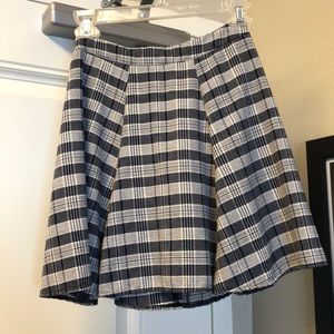 Reformation plaid skirt